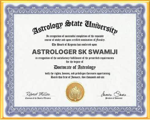 Jyotish Prangan Certificate